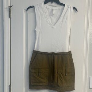 Anthropologie Khaki Women's Cargo Shorts